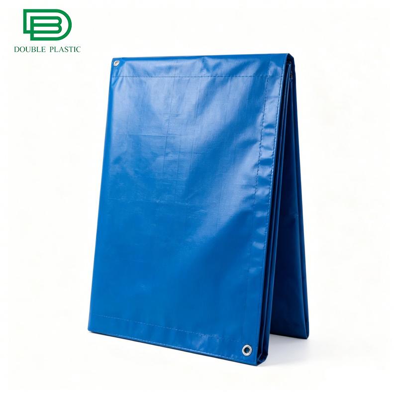ஹெவி டியூட்டி நீர்ப்புகா PVC டார்பாலின் வலுவூட்டப்பட்ட UV-எதிர்ப்பு PVC டார்ப்ஸ்